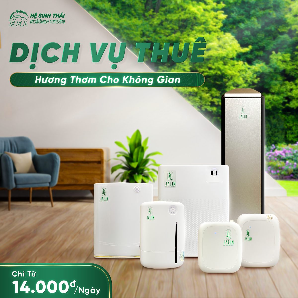 Dịch vụ thuê hương thơm