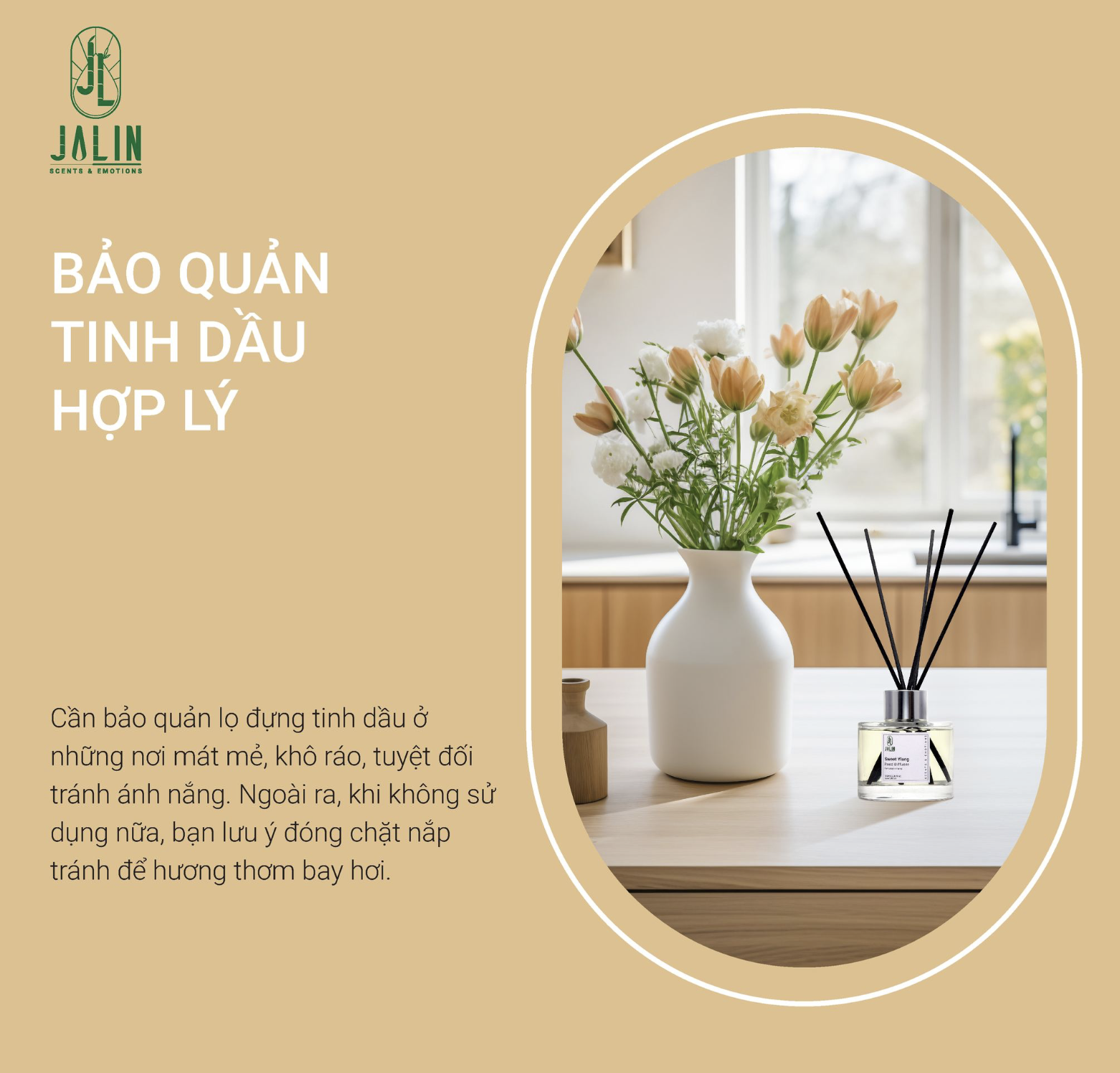 Bảo quản tán hương