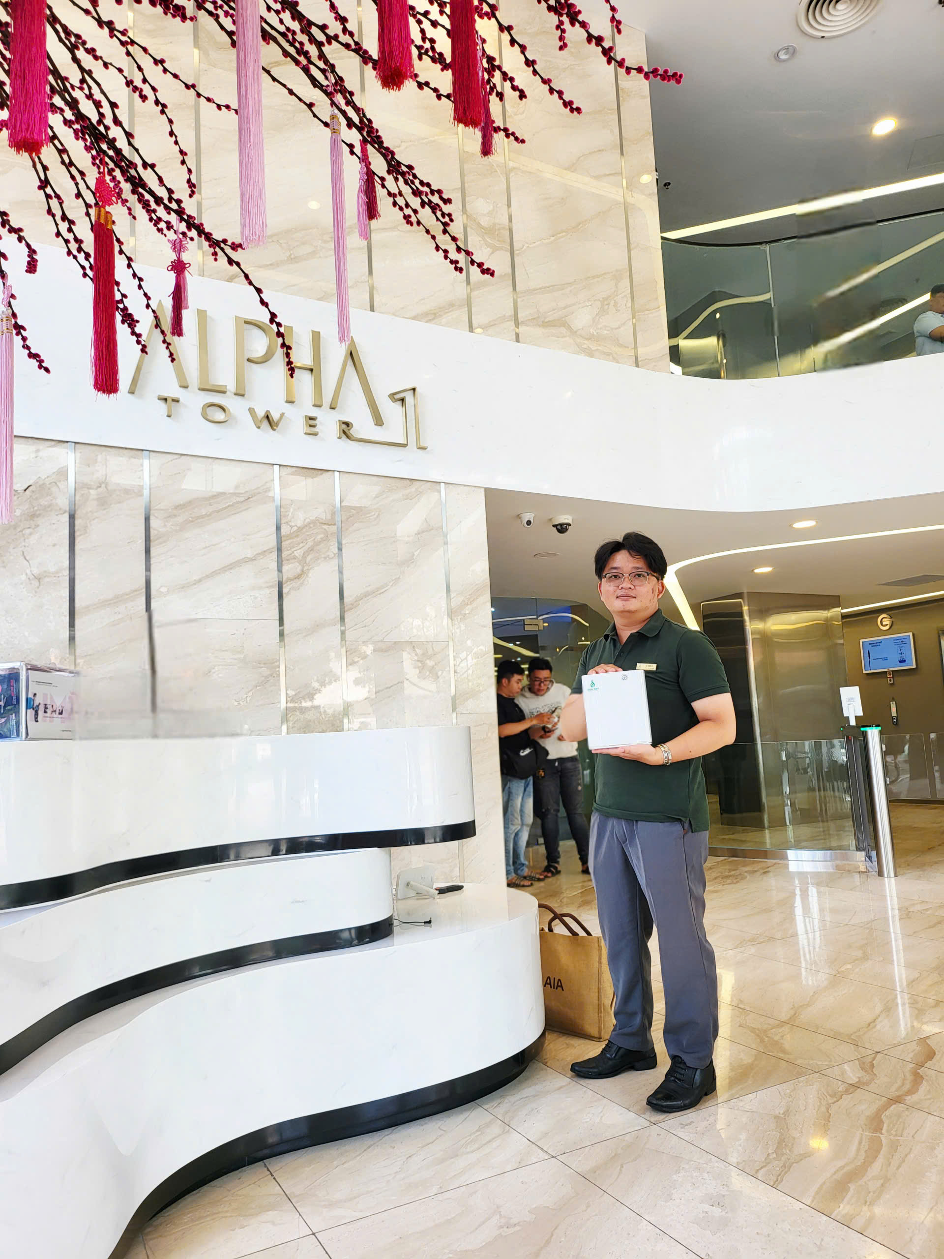 Hương thơm dreamscent tại toà nhà Alpha1