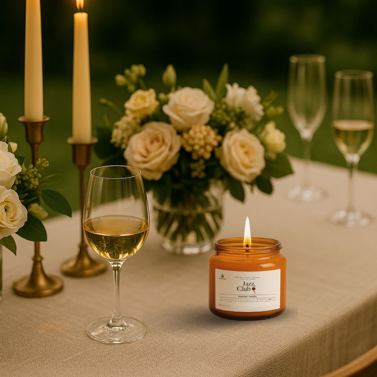 Nến thơm hương Jazz Club