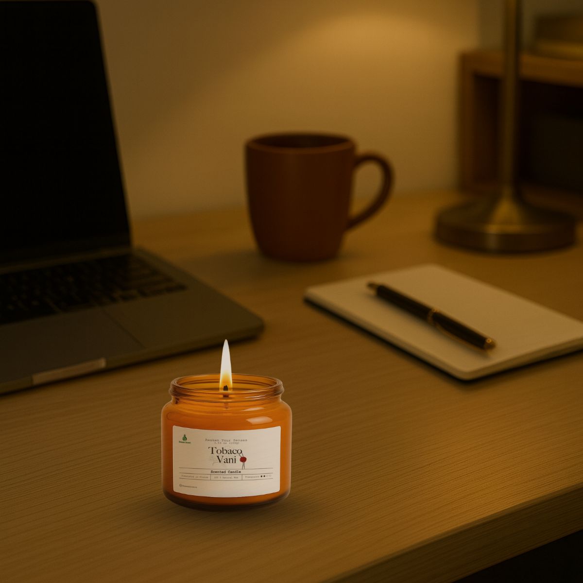 Nến thơm hương Tobaco Vani