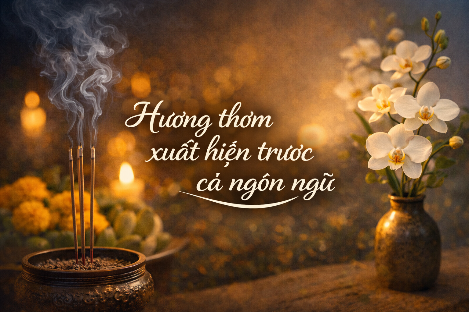 Hương thơm có trước ngôn ngữ