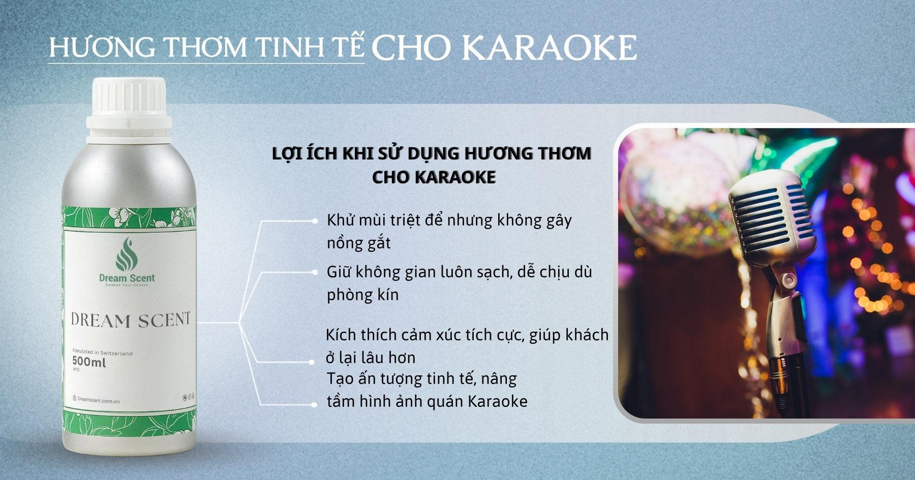 Lợi ích sử dụng hệ thống hương thơm chuyên nghiệp