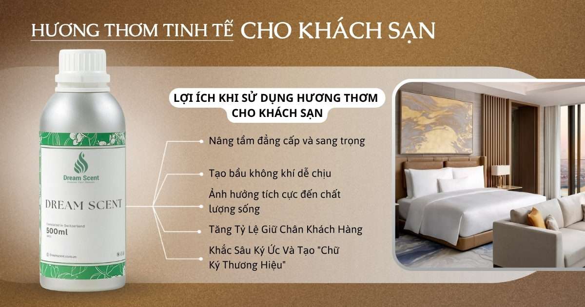 Giải pháp hương thơm mang lại nhiều lợi ích thực tiễn