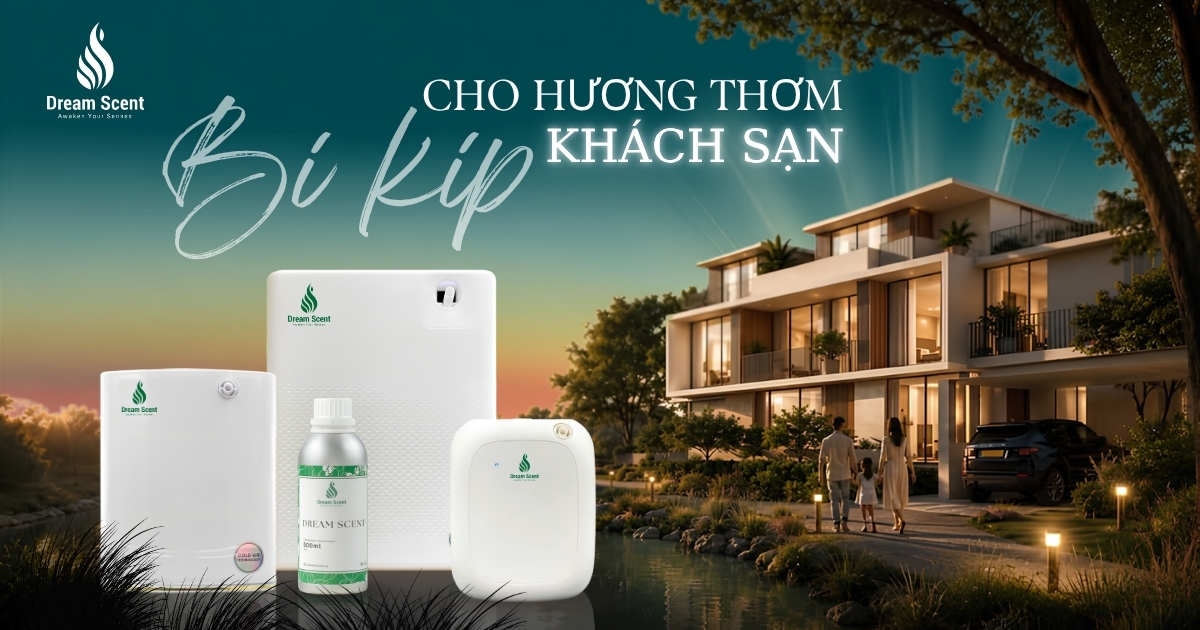 Hương thơm là giải pháp rất quan trọng với ngành khách sạn