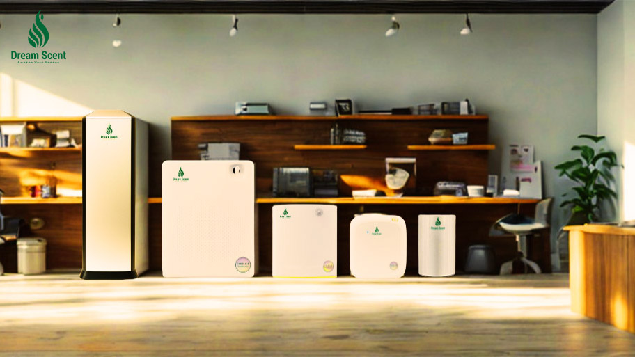 Sử dụng hệ thống máy khuếch tán để lan tỏa các mùi hương hiệu quả